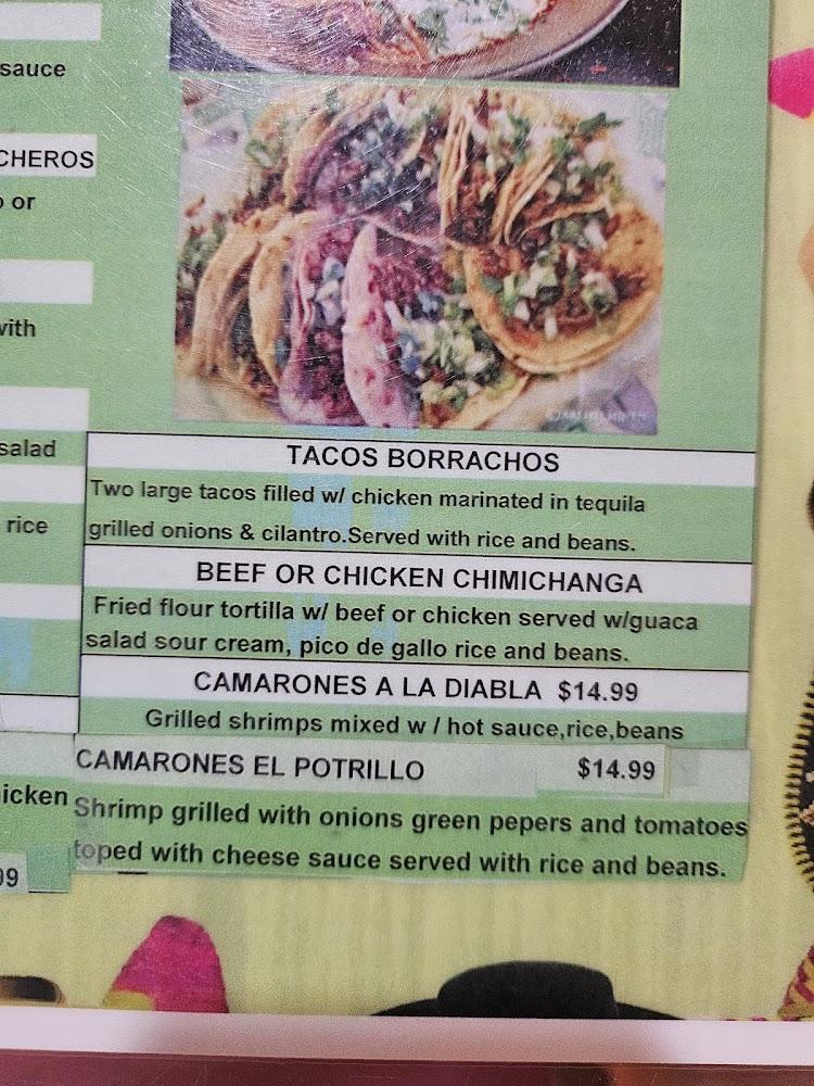 El Potrillo Menu image 2