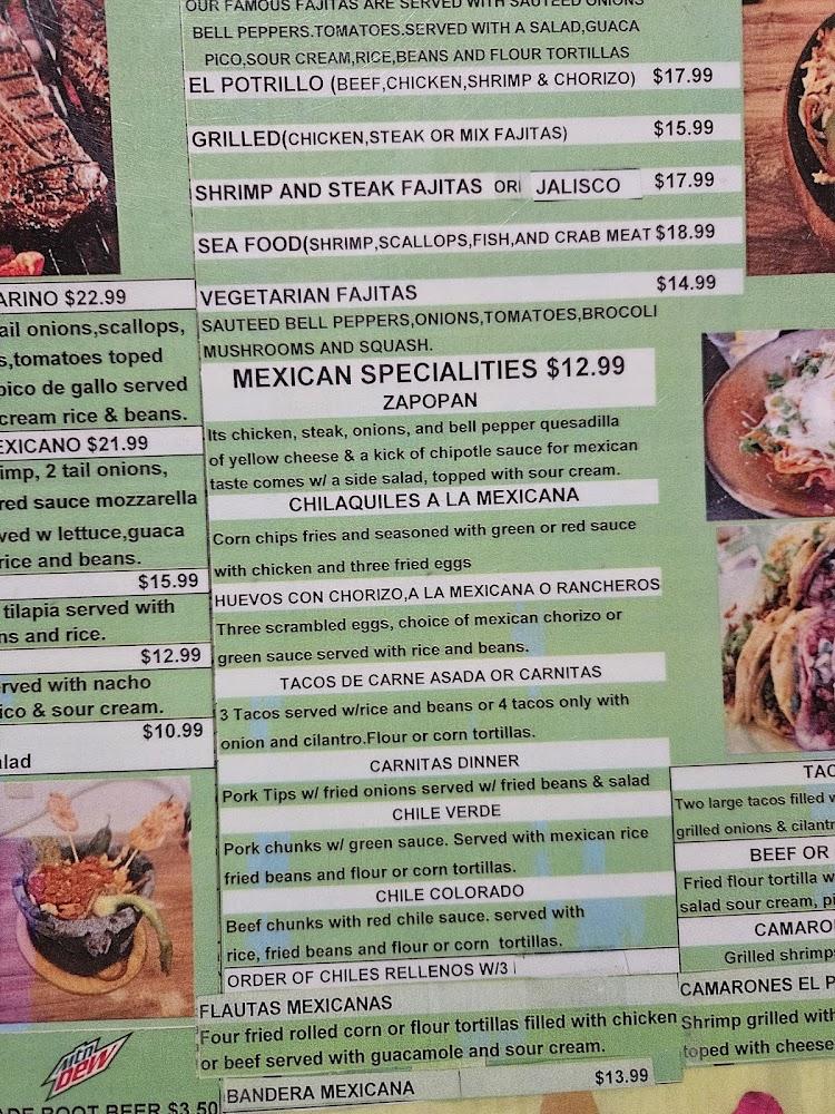 El Potrillo Menu image 4